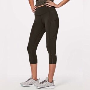 Lululemon Fast & Free Crop II *Nulux 19"